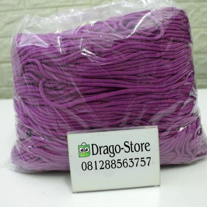 

✨BISA COD✨ Tali Kur talikur 2b 3mm / Tali Kur 2 benang 3mm - Ungu Violet (84)