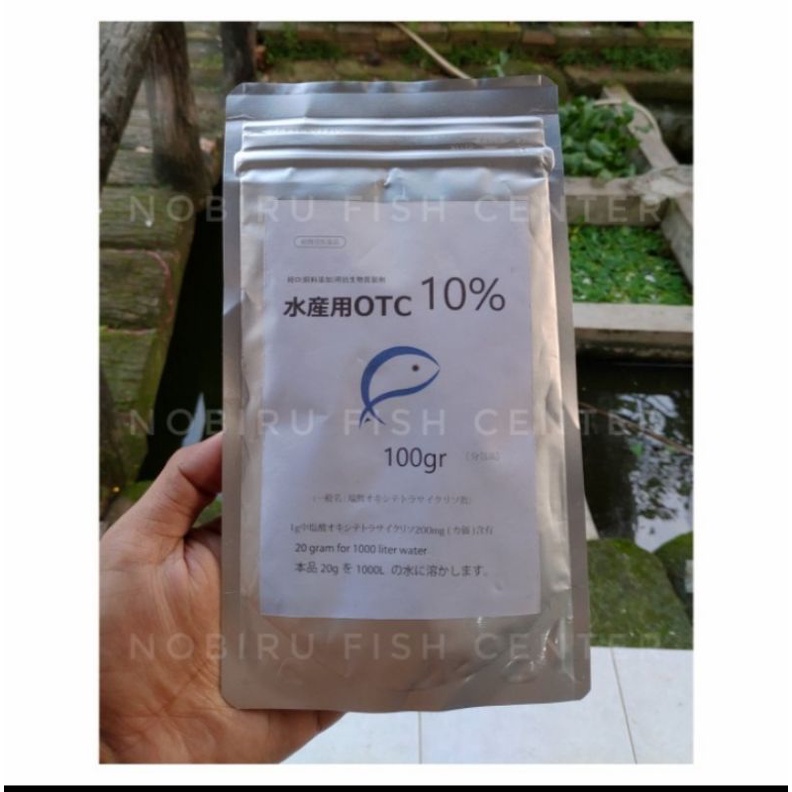 Teramicyn Obat Jamur Ikan Koi 100 gr