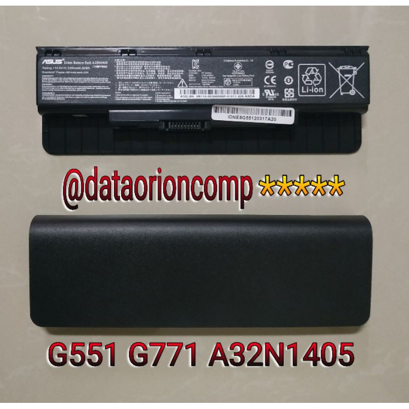 Baterai battery Asus Rog G551 G551J G551JW G551JK N551ZU G771 G771J