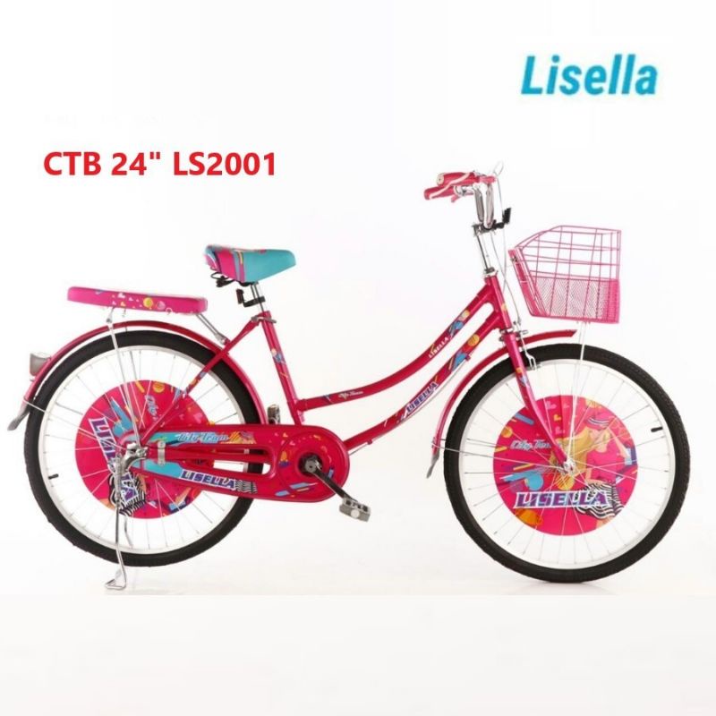 sepeda mini perempuan ukuran 24 inch dewasa remaja