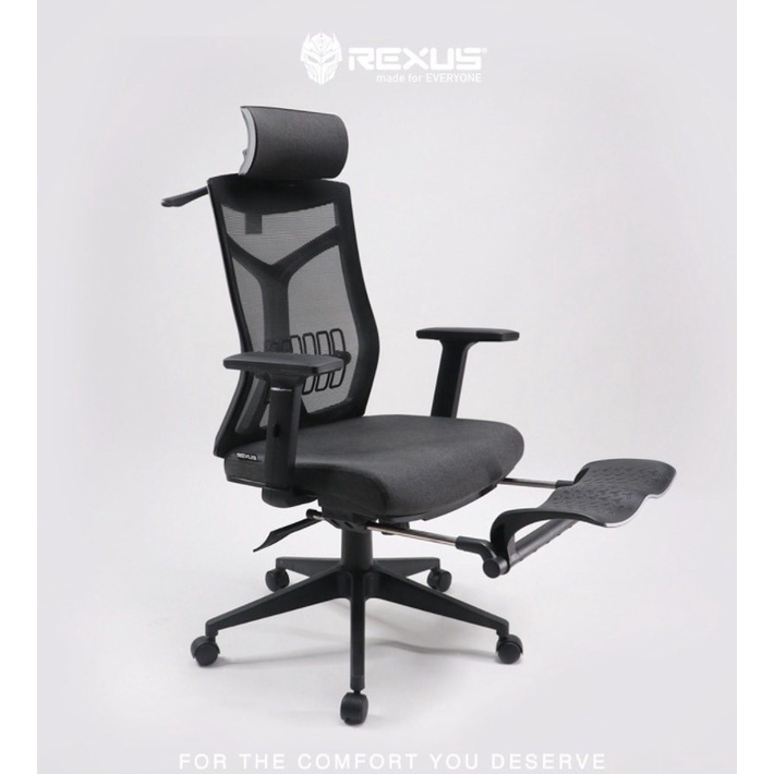 Rexus NC1 Max / NC-1 Max Ergonomic Office Chair With Footrest Kursi Kantor