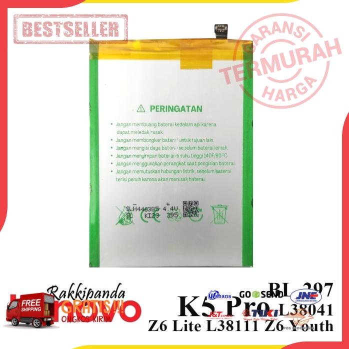 Acc Hp Baterai Lenovo K5 Pro L38041 Z6 Lite L38111 Z6 Youth Bl297 Double Ic