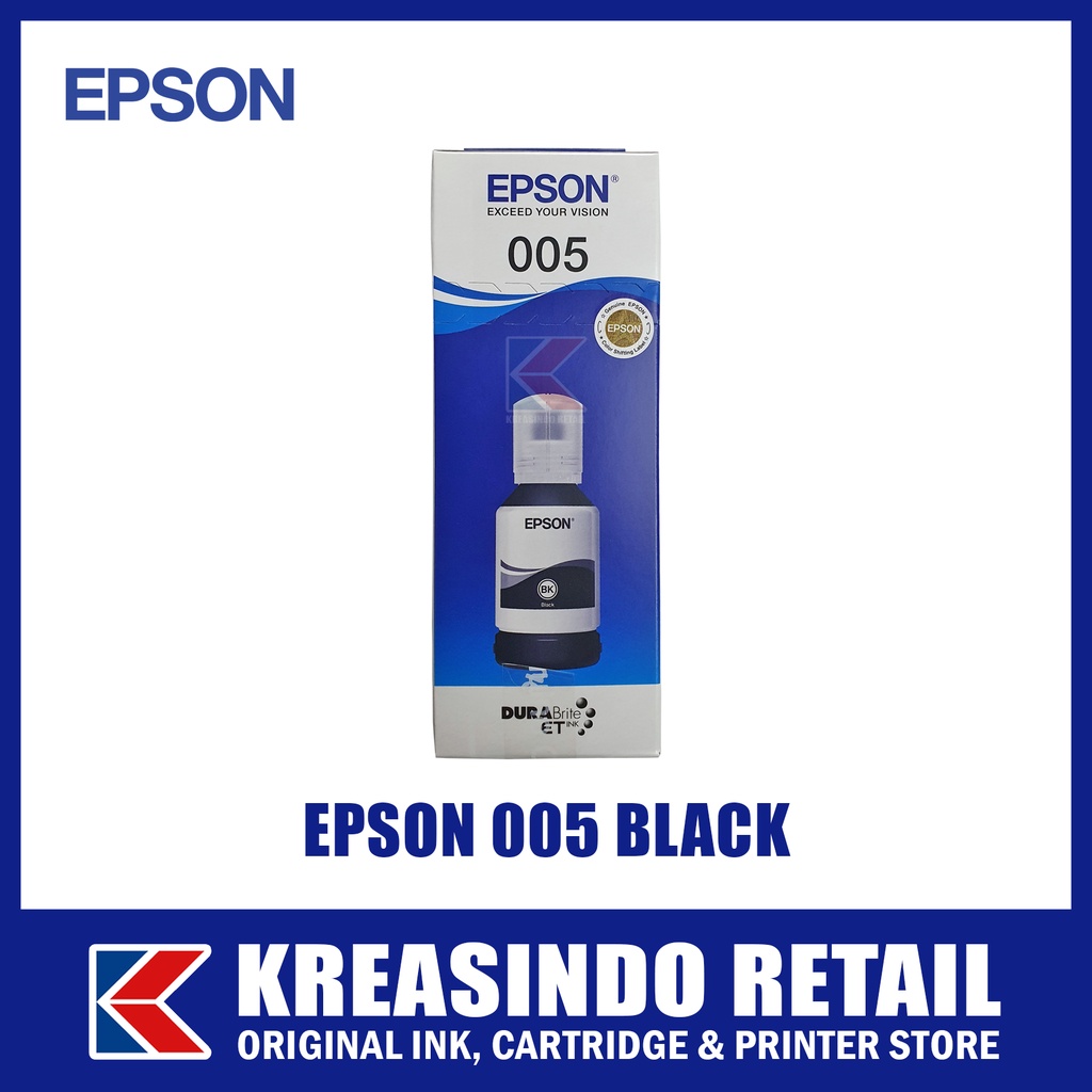 Jual Tinta Epson 005 Black Original Shopee Indonesia 