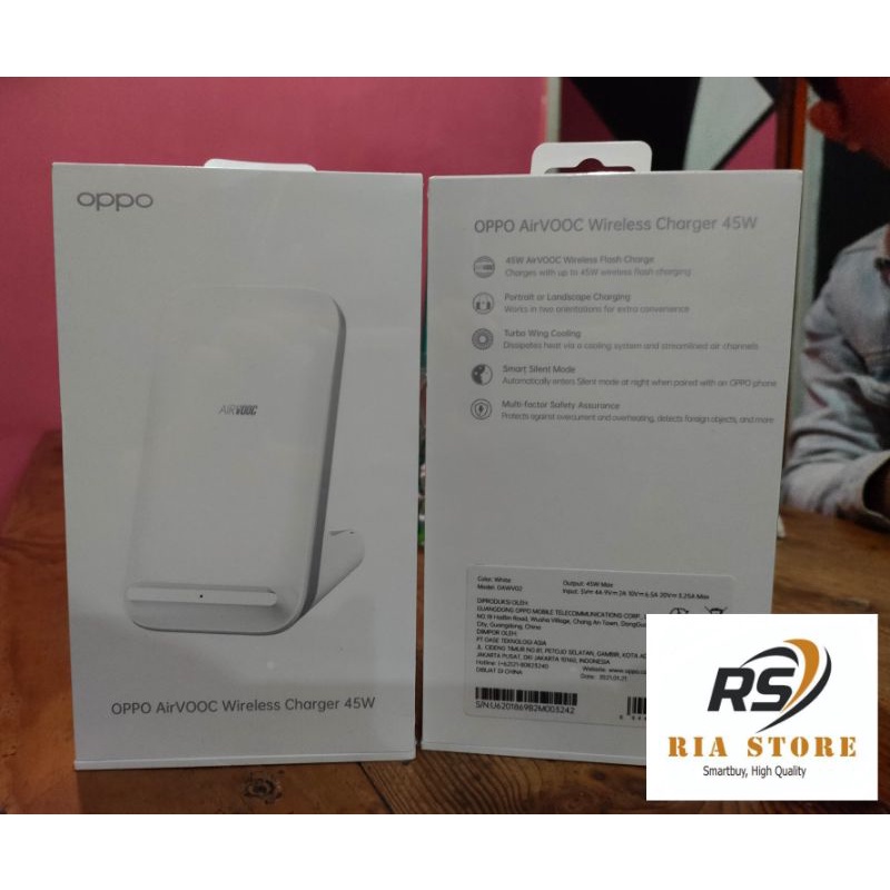OPPO AIRVOOC WIRELESS CHARGER 45W (GARANSI RESMI OPPO INDONESIA)