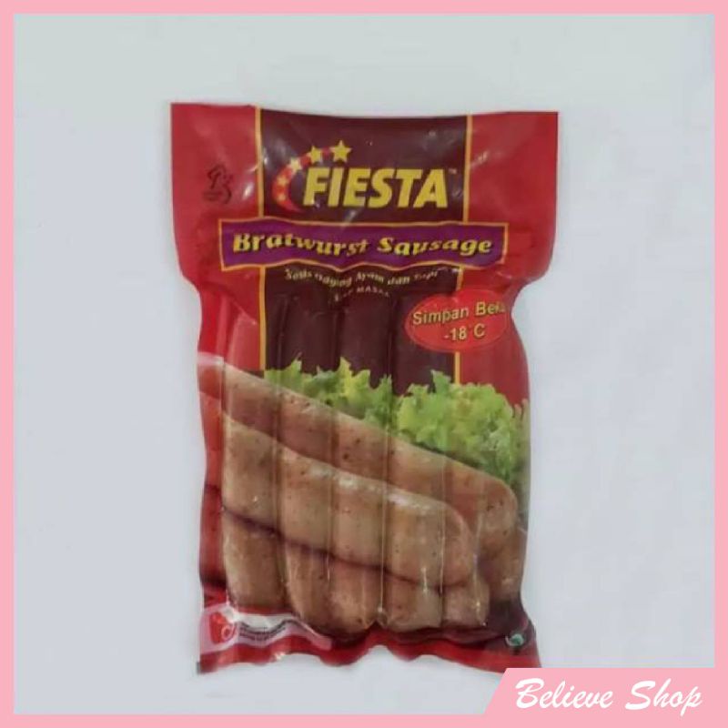 

Bratwurst Sausage Fiesta 300 gr