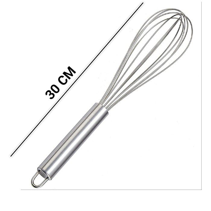 Pengocok Telur Manual  NO.28 Pengaduk Adonan Kue Hand Mixer Egg Whisk Stainless Steel