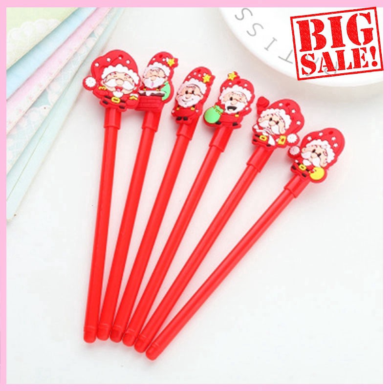 

Pulpen Gel Christmas Santa Claus (Kado Natal) / Pen Gel Karakter Murah / Pulpen Gel Karakter Murah