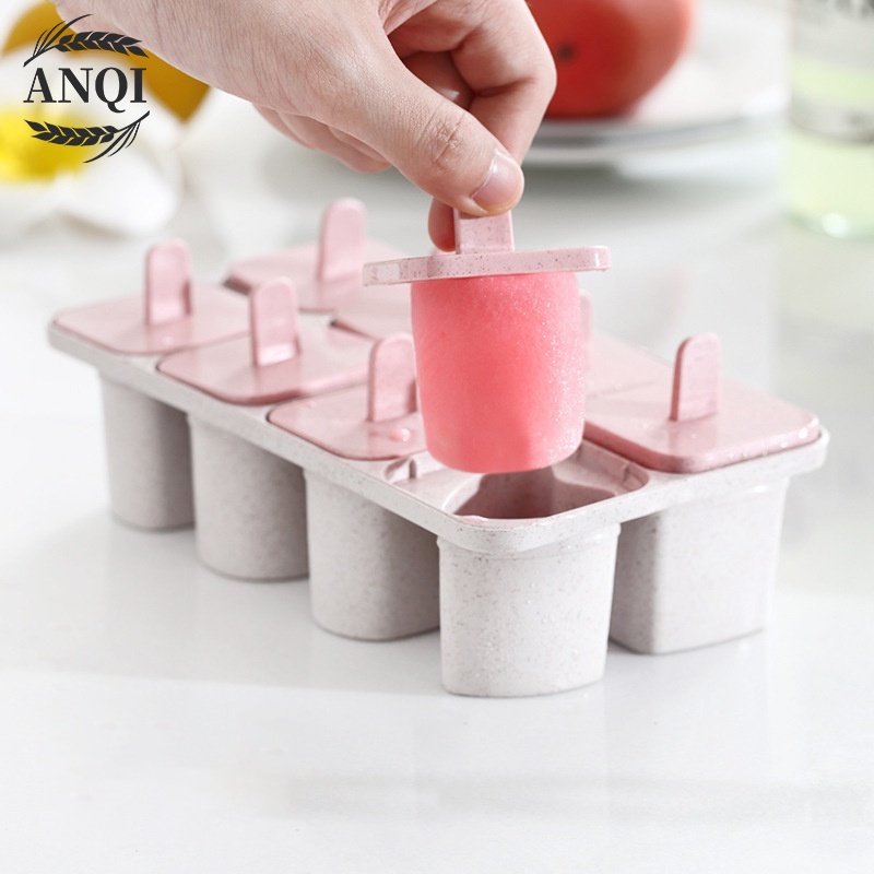 ANQI 1888 Cetakan Es Krim Stik Kotak Mini / Cetakan Ice Cream Stick Jelly VS-98