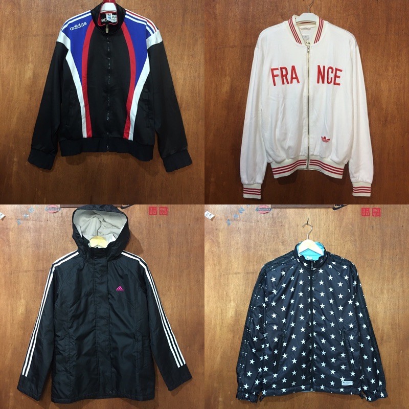 adidas varsity / adidas parasut / adidastrefoil / adidas vintage second like new