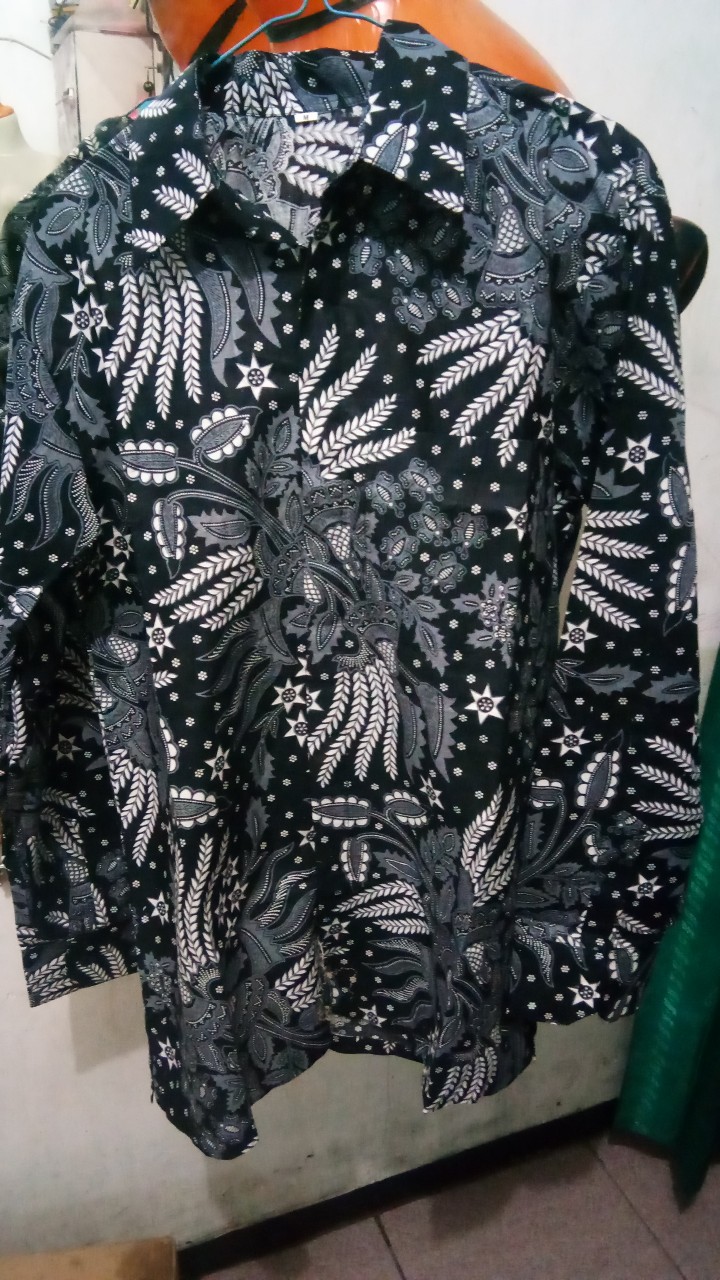 Men Sale Kemeja Batik Slimfit Baju Batik Pria Atasan Modern Murah Premium Motif Sukmo Jagad Larisso