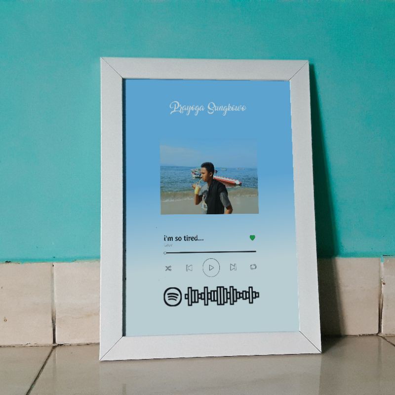 SELF POTRAIT SPOTIFY. SPOTIFY IN FRAME, SPOTIFY CUSTOM