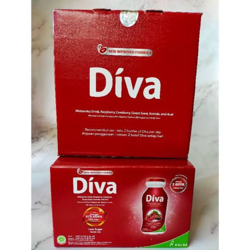 Jual DIVA BEAUTY DRINK 16x85ML | Shopee Indonesia