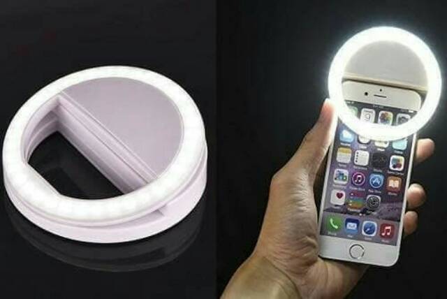 Ring Selfie Light - Lampu Selfi Model Ring Bulat