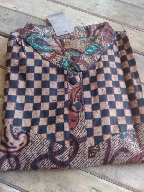 Blouse Combi Salur Blouse Batik Cewek Blus Batik Wanita Seragam Batik Kerja Batik Solo Batik Modern