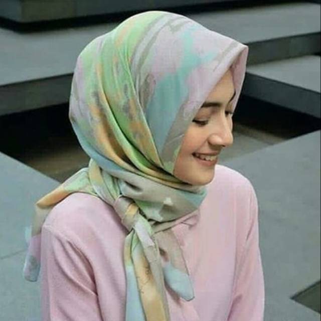 Ria miranda - sybil scarf green (PL) - SOLD