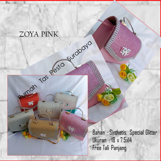 Tas Elegant,Tas Lucu,Tas Murah,ZOYA PINK