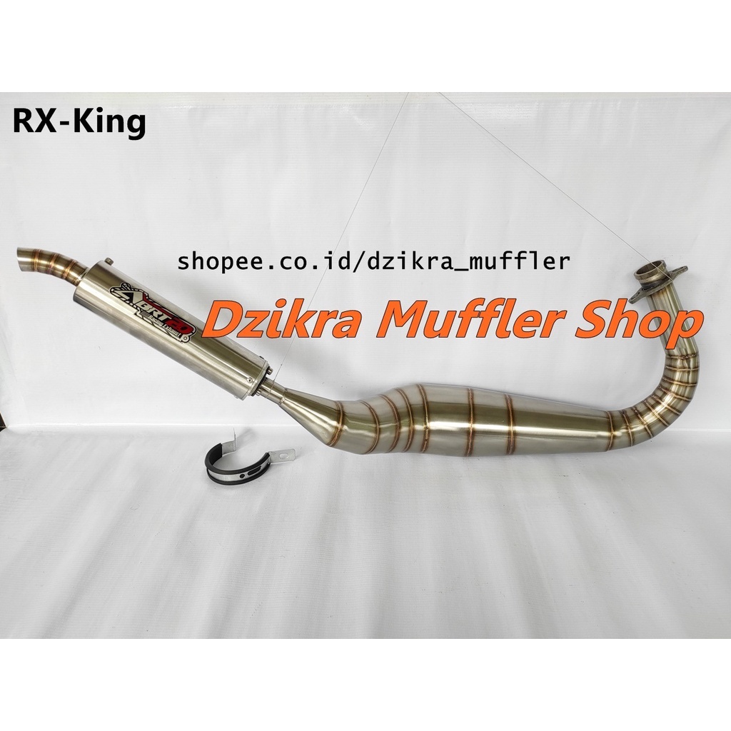 Knalpot RX-King RX King Special Spesial kolong kenalpot ABRT20 ABRT 20 telo cobra silencer stainless