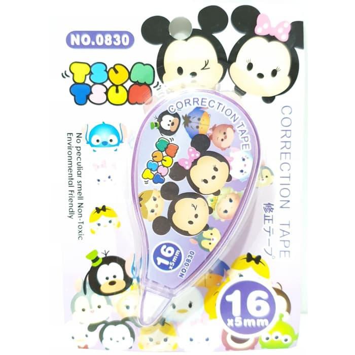 

Unik Correction Tape Tipex Anak Perempuan Karakter Tsum Tsum Warna Ungu 16m Murah
