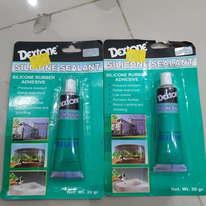 

Dextone Silicone Rubber lem serba guna 30gr