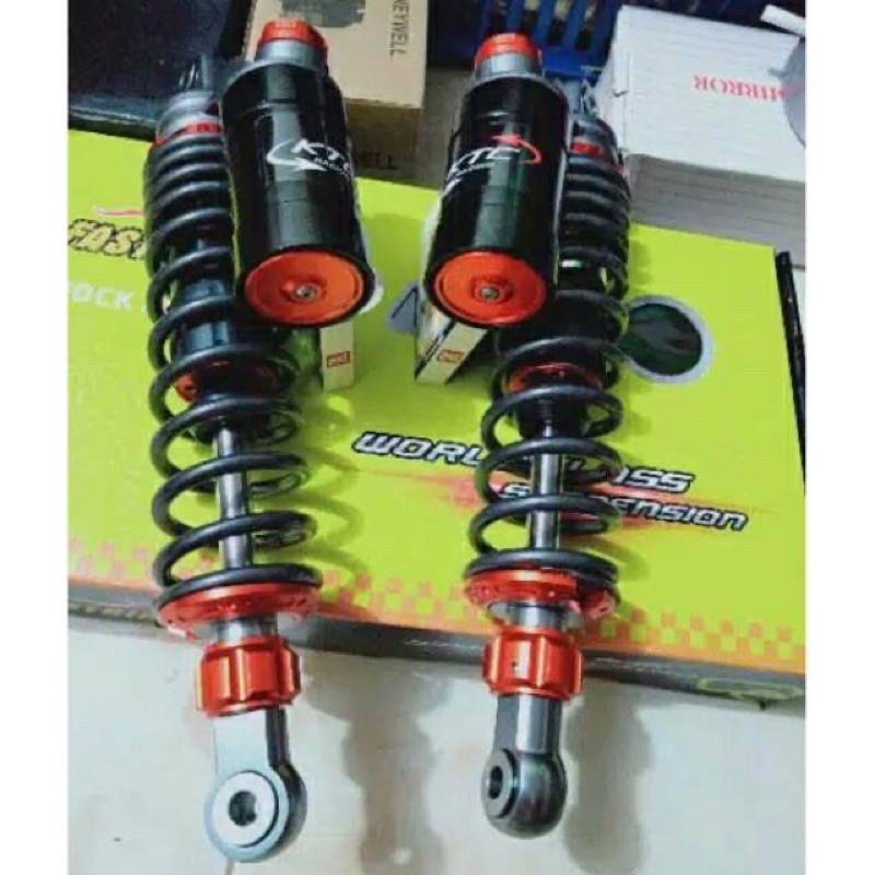 SHOCKBREAKER TABUNG  COPY KTC EXTREM BEBEK RXKING TIGER GL 340MM plus stiker ktc