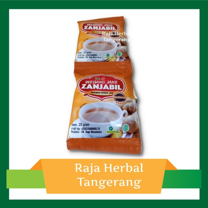 

Zanjabil jahe merah 10 sachet