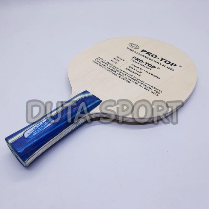 Kayu Blade PRO TOP Carbon Bat Tenis Meja Pingpong Bet Original