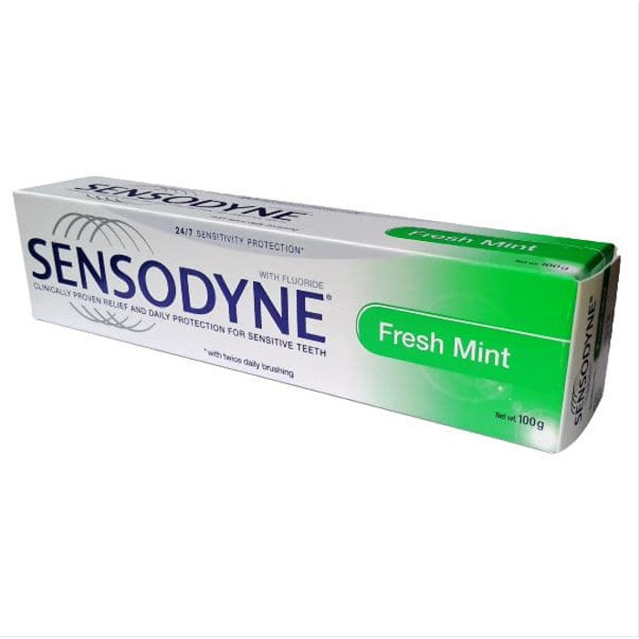 New Sensodyne Fresh Mint tube 100gr