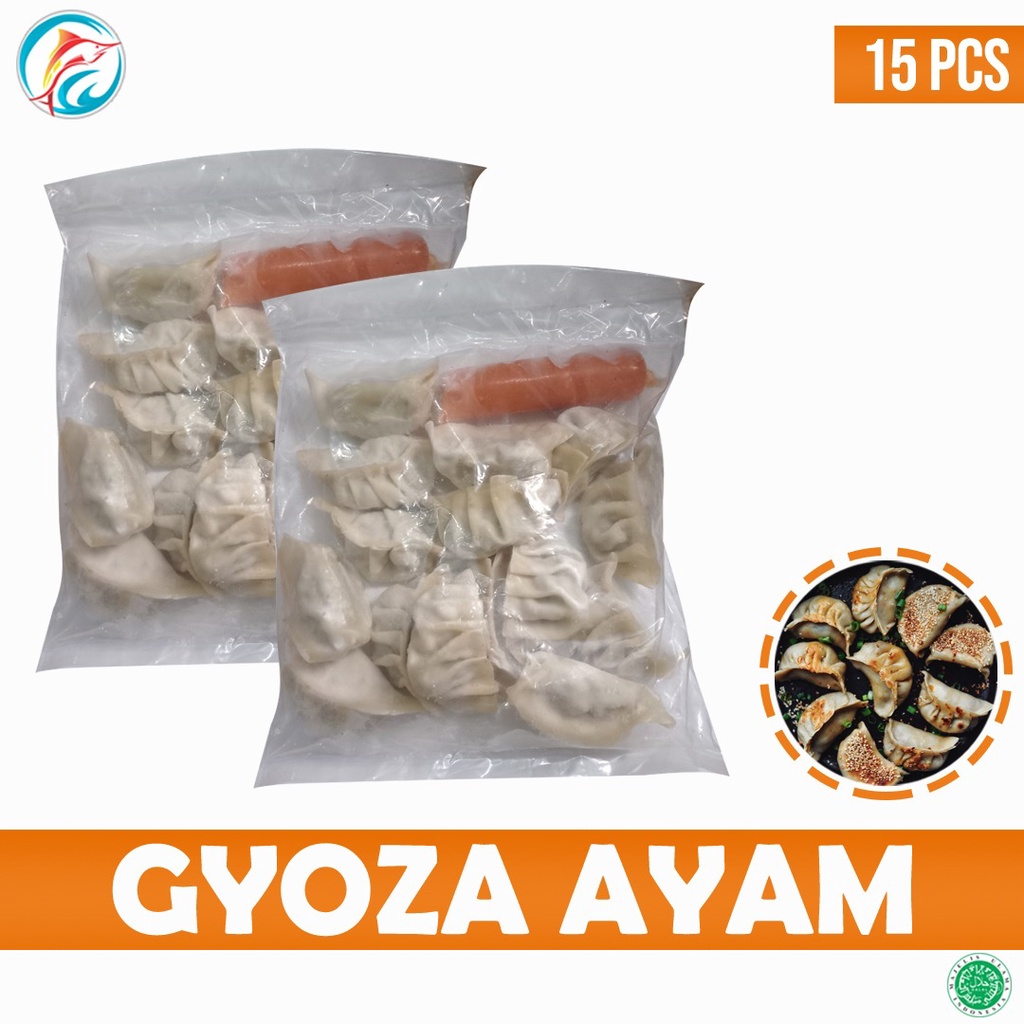 

Gyoza / Dumpling Ayam Frozen 15pcs lengkap dengan Saos Kualitas Restoran (Halal & Tanpa Pengawet)