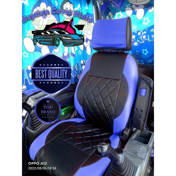 Sarung jok mobil excavator/Sarung jok mobil alat berat/Sarung jok mobil komatcu/sarung jok mobil bek