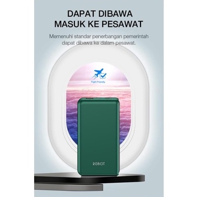 Powerbank Robot RT 180 Custom Gambar atau Logo 10.000mAh