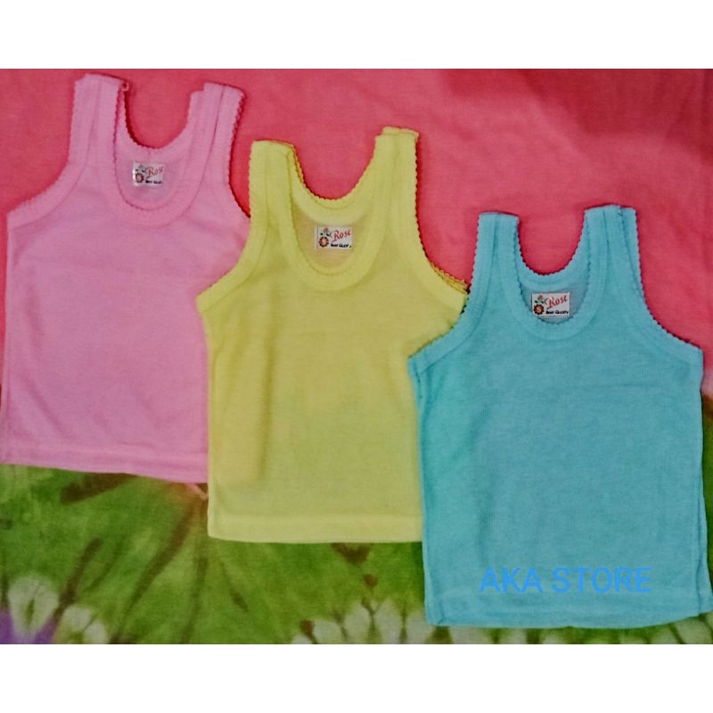 3 pcs kaos singlet bayi Murah