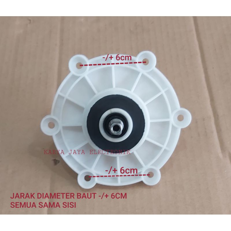 Gearbox Girbox mesin cuci sanyo AQua 2 Tabung