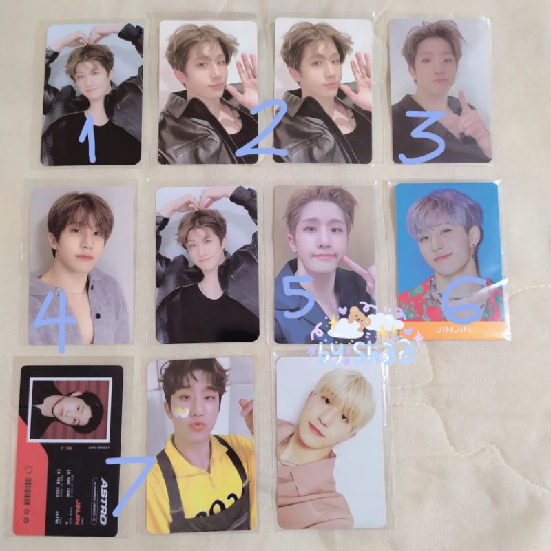 [READY STOCK] PHOTOCARD BENEFIT ALBUM  ALL YOURS, SG 2021, POP UP, WONDERWALL JINJIN ASTRO