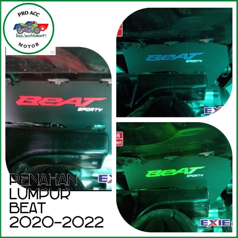 mudflap penahan lumpur BEAT DELUXE BEAT STREET 2020-2022 model rubber