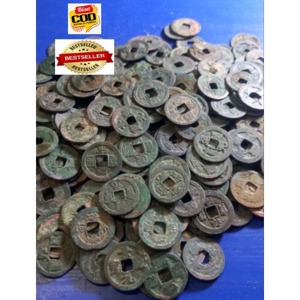 Uang Gobog Kepeng Cina Dinasti Song Utara Perunggu/Kuningan Temuan