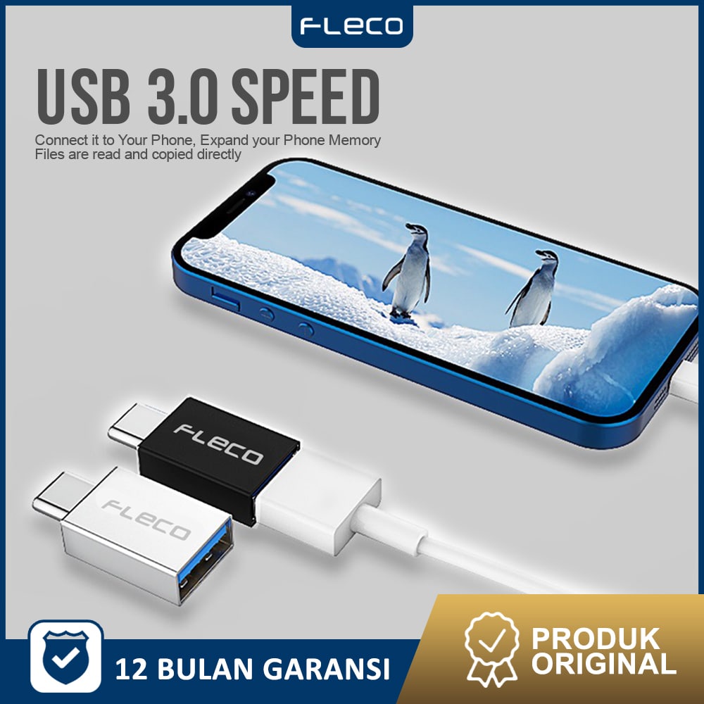 OTG Adapter USB Type C to USB 3.0 FLECO OTG-02