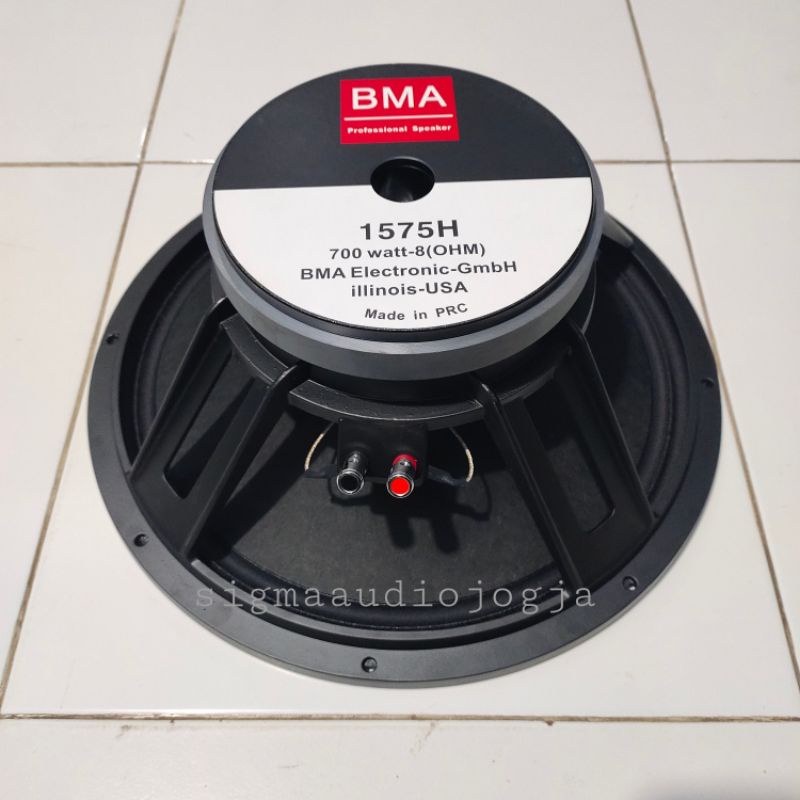 Speaker 15 Inch BMA 1575H Coil 3 Inch Cor Babet 700 Watt