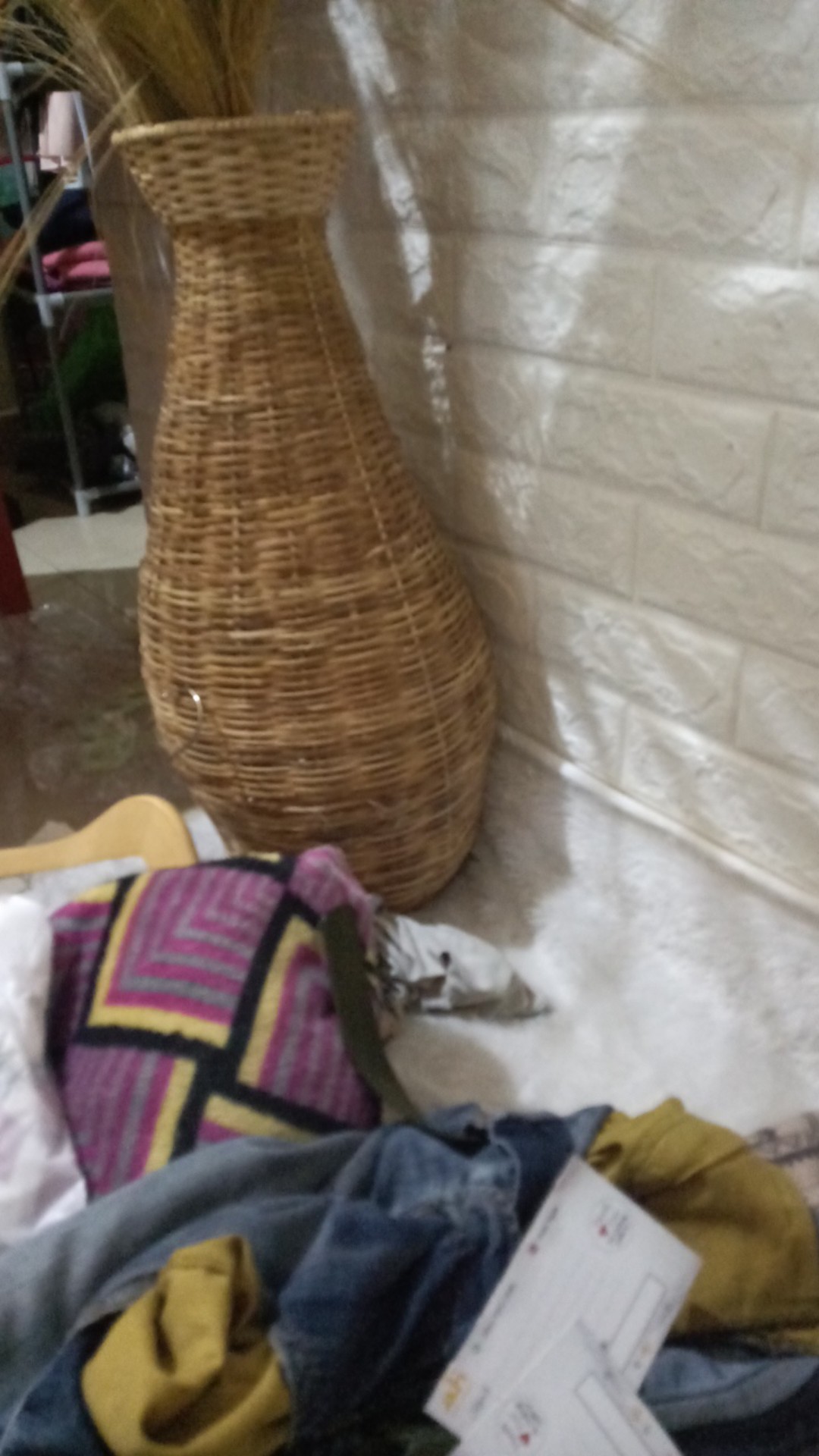 Aswangga Kuning Kemeja Batik Pria Full Furing Bahan Katun Halus Baturaden