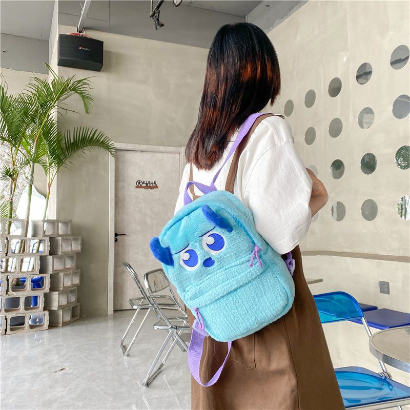 TAS RANSEL WINNIE THE POOH LOTSO ALIEN SULLEY SULLIVAN CHIPMUNK CHIP DALE BACKPACK BAG IMPOR LUCU