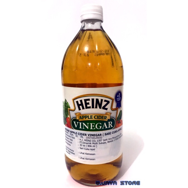 Heinz Apple Cider Vinegar / Cuka Apel 896ml