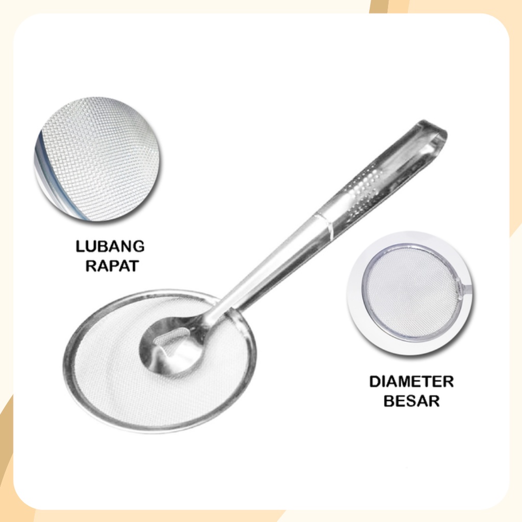 CAPIT / CAPITAN / Jepit / JEPITAN GORENGAN Stainless DENGAN TIRISAN 2 IN 1