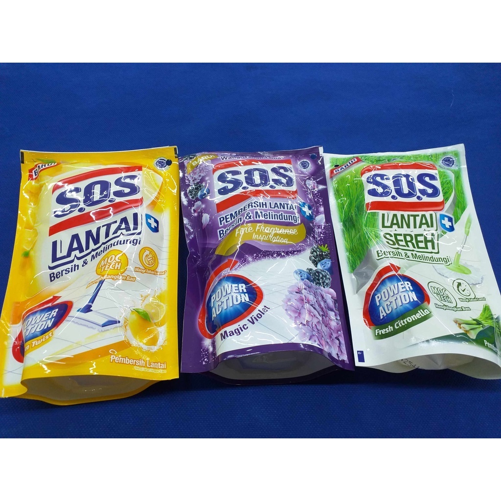 SOS Pembersih Lantai Reffil 375 ml