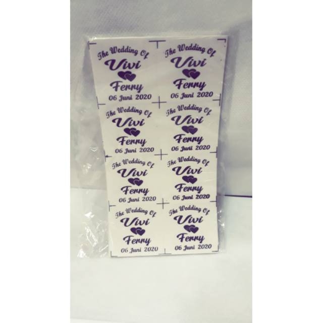 

Tambah stiker tempel