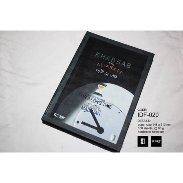 

Notebook Ildaf Hardcover Khabbab bin Al Arat
