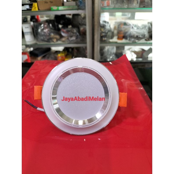 LAMPU TANAM DOWNLIGHT LED 1 LAMPU 3 WARNA 5 WATT / PUTIH WARM WHITE KUNING