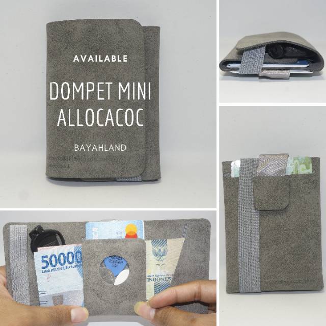 Dompet mini dompet lipat mini wallet Dompet Pria Murah Allocacoc