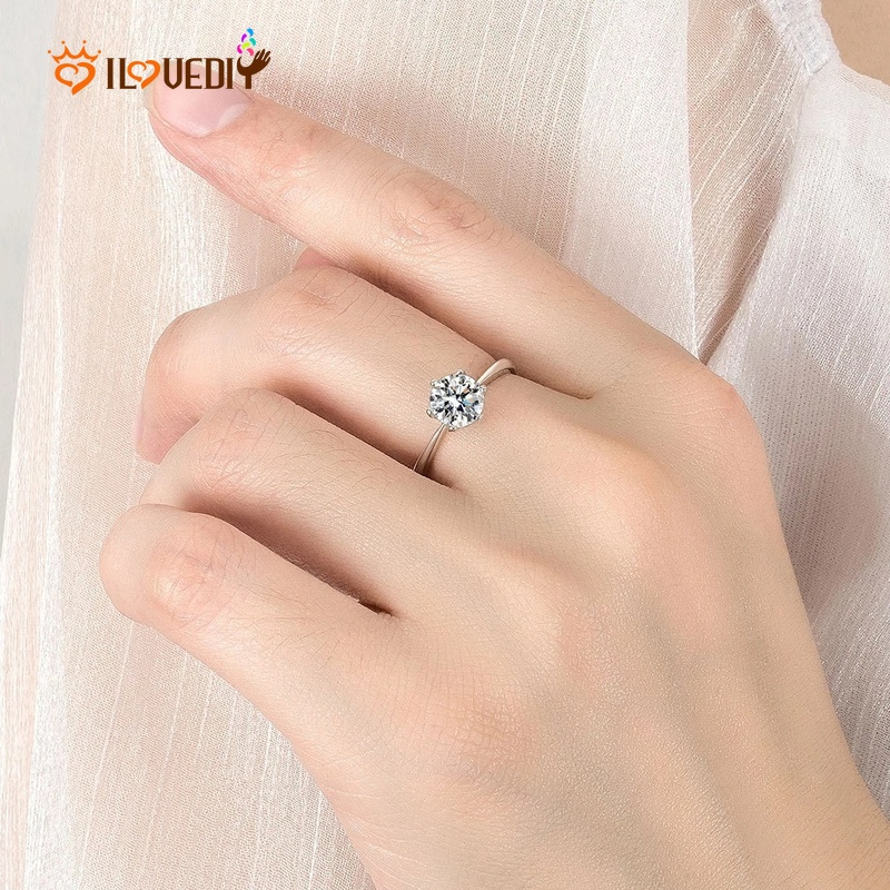 Cincin Model Terbuka Adjustable Bahan Zircon Untuk Wanita