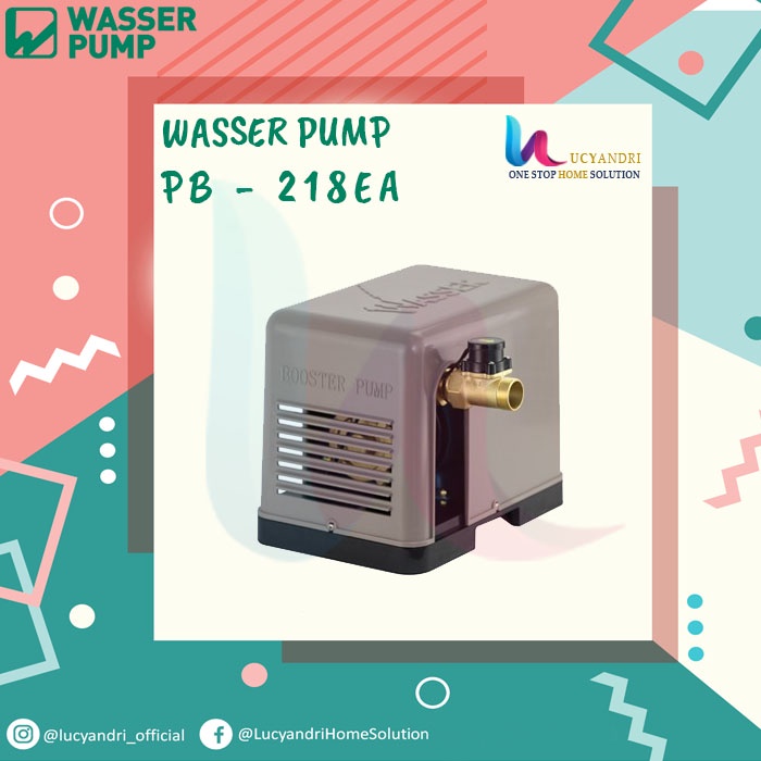 Pompa Dorong Booster Pump Wasser PB-218 EA