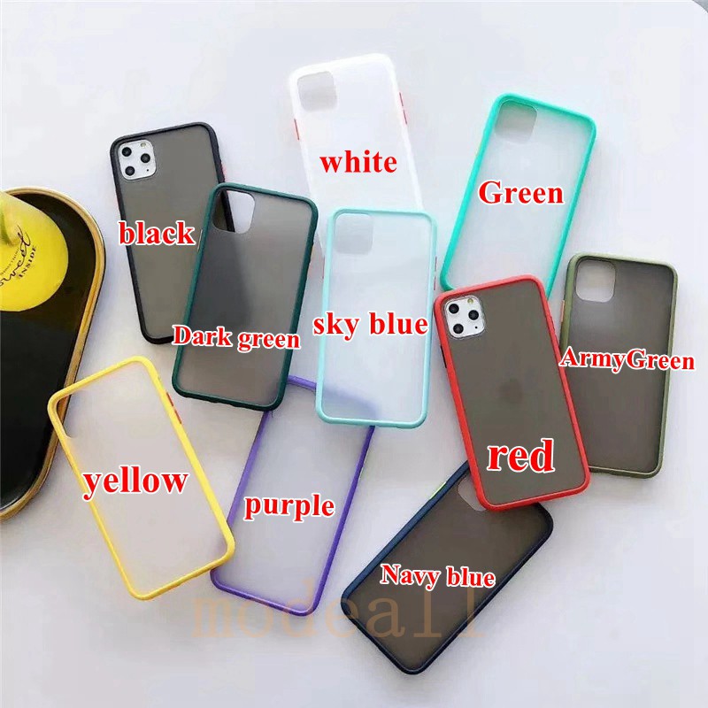 Casing iPhone XR iX XS MAX i6 i6S 6Plus i7 iPhone 8Plus Matte anti Benturan