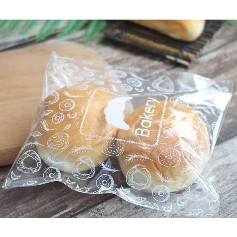 Plastik Roti Bakery isi 25pcs / Plastik Roti Donut / Plastik Roti Kue Potong